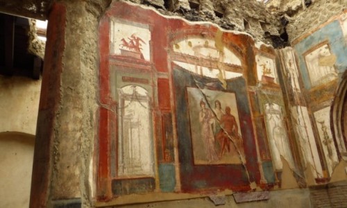 Zdjcie WOCHY / Kampania / Ercolano Scavi / ruiny Herculanum