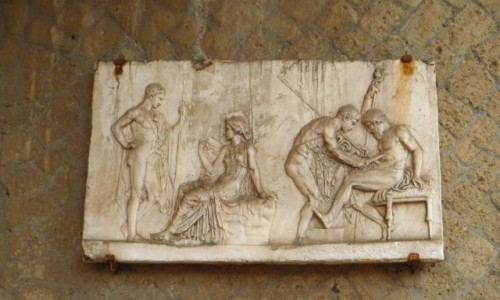 Zdjcie WOCHY / Kampania / Ercolano Scavi / ruiny Herculanum