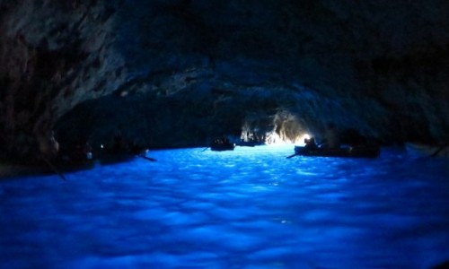 Zdjęcie WłOCHY / Kampania / Capri / Grota Lazurowa