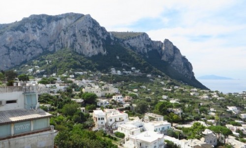 Zdjęcie WłOCHY / Kampania / Capri / panorama wyspy