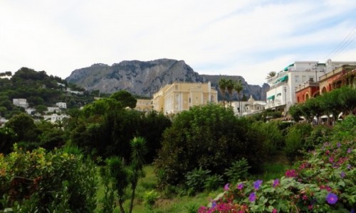 Zdjęcie WłOCHY / Kampania / Capri / panorama miasta