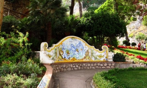 Zdjęcie WłOCHY / Kampania / Capri / park miejski