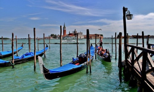 Zdjecie WOCHY / Wenecja Euganejska / Wenecja / Wenecja - gondolier