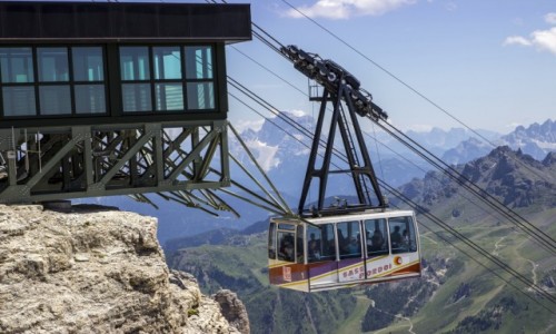 Zdjcie WOCHY / Dolomity / Sass Pordoi / Wycig na Sass Pordoi 2952m
