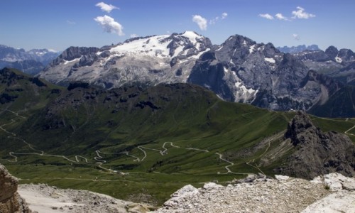 Zdjcie WOCHY / Dolomity / Sass Pordoi / Dolomity