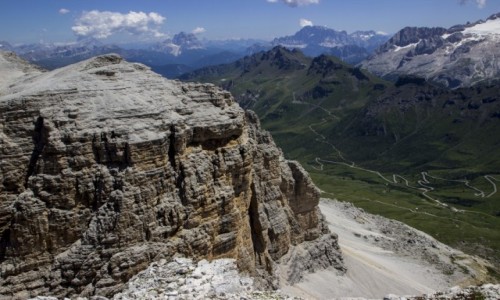 Zdjcie WOCHY / Dolomity / Sass Pordoi / Dolomity