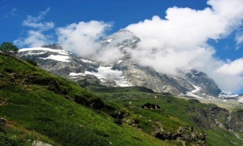 Zdjecie WOCHY / Alpy / Matterhorn / Ciekawe czy Pawe tu ju si wspina?
