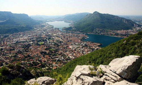 Zdjcie WOCHY / Lecco / Gra San Martino (1090 m) / Lecco z gry