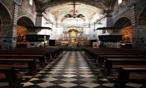 Zdjcie WOCHY / Lombardia / Bellano / Koci w. Nazaro i Celso, wntrze