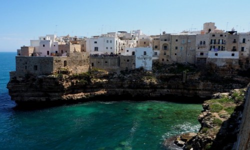 Zdjcie WOCHY / Apulia / Poligione di Mare / Domy na klifie