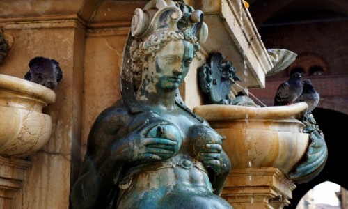 Zdjęcie WłOCHY / Emilia-Romania / Bolonia, Piazza del Nettuno / Fontanna Neptuna