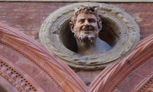 Zdjęcie WłOCHY / Emilia-Romania / Bolonia, Piazza Santo Stefano / Głowa