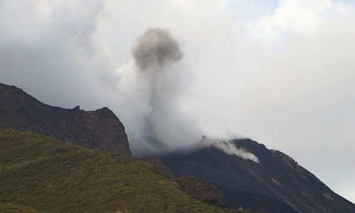 Zdjecie WOCHY / Wyspy Liparyjskie / Stromboli / erupcja