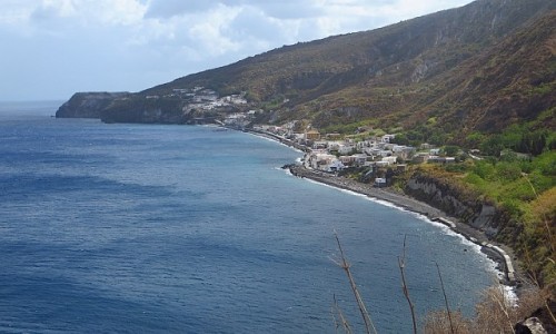 Zdjcie WOCHY / Lipari / trasa Quattropani - Acquacalda / widok na Acquacald