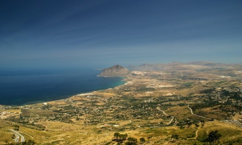 Zdjcie WOCHY / Sycylia / Erice / Widok z Erice