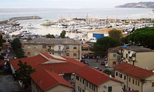 Zdjęcie WłOCHY / Kalabria / Tropea / widok na marinę