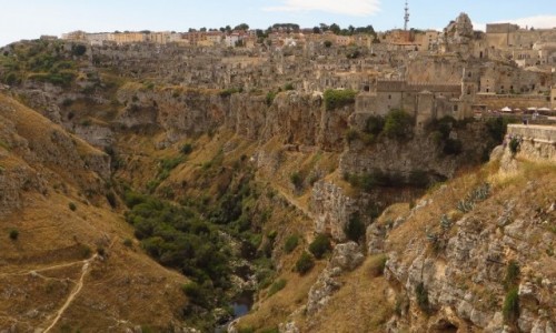 Zdjcie WOCHY / Basilicata / Matera / widok na Sasso Caveoso
