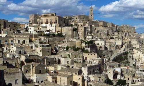 Zdjcie WOCHY / Basilicata / Matera / Sasso Barisano widok z Nowego Miasta