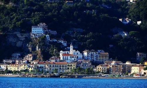Zdjcie WOCHY / Kampania / Salerno / panorama Salerno od strony morza