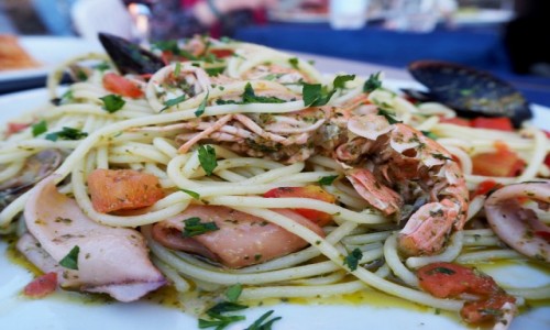 Zdjęcie WłOCHY / Liguria / Vernazza/Cinque Terre / Lunch