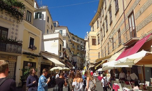 Zdjcie WOCHY / Kampania / Amalfi / ulice Amalfi