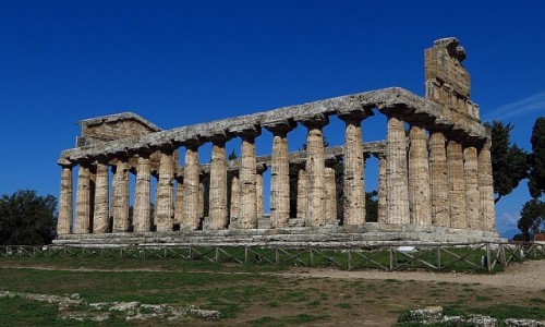Zdjcie WOCHY / Kampania / Paestum / witynia Ceres (d. Ateny)