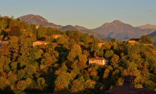 Zdjęcie WłOCHY / Lombardia / Bergamo / Bergamo o poranku