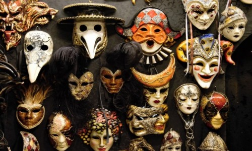 Zdj�cie W�OCHY / Wenecja / sklep w centrum / Maski