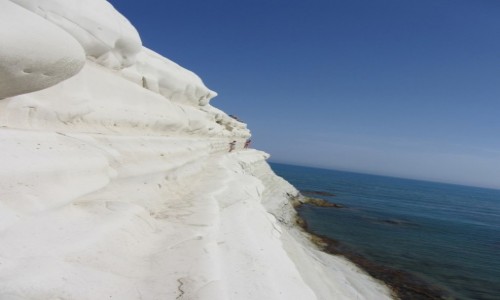 Zdjecie WOCHY / Sycylia / poudnie Sycylii, w pobliu Agrigento / Schody tureckie