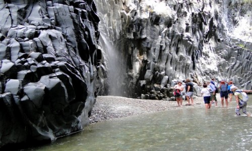 W�OCHY / Sycylia / W�w�z Alcantara / Z podr�y po Sycylii - w w�wozie Alcantara (2)