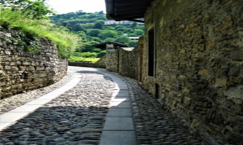 Zdjęcie WłOCHY / Lombardia / obrzeża Bergamo / W drodze do kolejki