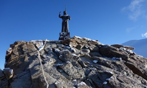 Zdjcie WOCHY / Alpy Peniskie / Masyw Monte Rosa / Statua Cristo delle Vette