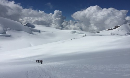 Zdjcie WOCHY / Alpy Peniskie / Masyw Monte Rosa / Przy schronisku.