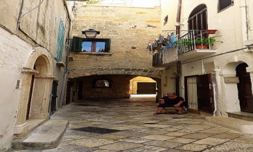 Zdjecie WOCHY / Apulia / Polignano a Mare / stare miasto