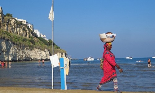 Zdjecie WOCHY / Apulia / Vieste / plaa w Vieste