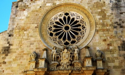 Zdjcie WOCHY / Salento / Otranto / katedra - detal elewacji