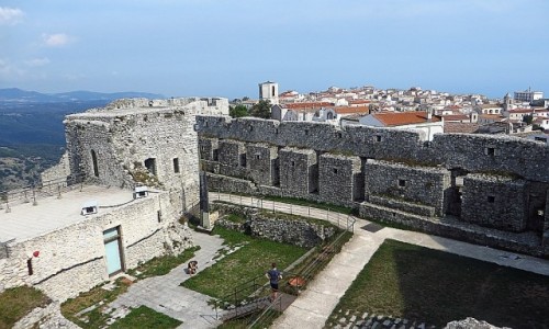 Zdjcie WOCHY / Pwysep Gargano / Monte Sant Angelo / widok z zamku