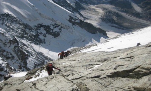 Zdj�cie W�OCHY / Valle d’Aosta / Monte Cervino / Na grani Matterhorn