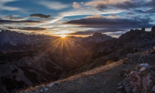 Zdjcie WOCHY / Dolomity / Tre Cime di Lavaredo / Tre Cime zachd