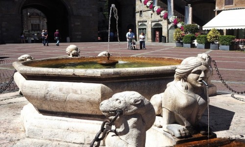 Zdjęcie WłOCHY / Lombardia / Citta Alta / Bergamo