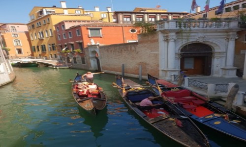 Zdjęcie WłOCHY / veneto / Venezia / Gondole