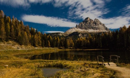 Zdjcie WOCHY / Dolomity / Wlochy / Jesienne  Dolomity..