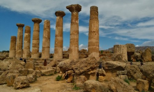 Zdjęcie WłOCHY / sycylia / agrigento / Dolina świątyń ...