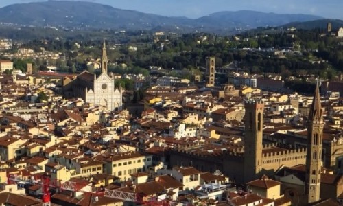 Zdjęcie WłOCHY / Toskania / Florencja / panorama Florencji z dzwonnicy katedry