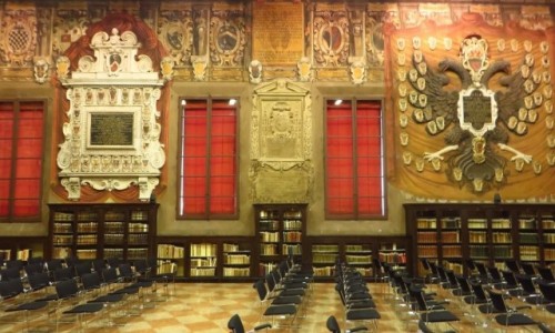 Zdjcie WOCHY / Emilia-Romania / Bolonia / Palazzo dell'Archiginnasio