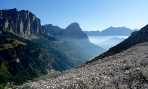 Zdjecie WłOCHY / TYROL / Rifugio F. Cavazza al Pisciadù Hütte / Rifugio F. Cavazza al Pisciadù Hütte