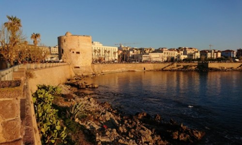 Zdjecie WOCHY / Sardynia / Alghero / Nadmorskie fortyfikacje