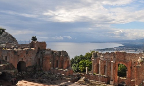 Zdjecie WOCHY / wschd / Taormina / Teatr w Taorminie