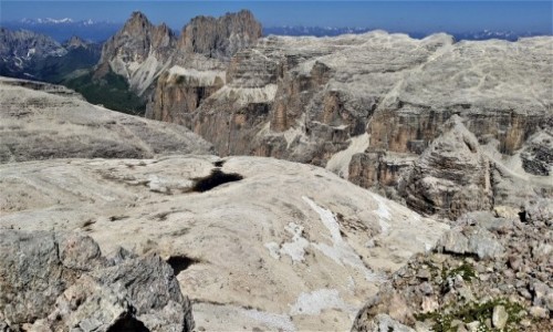 Zdj�cie W�OCHY / alpy /  Piz Boe / widok z Piz Boe