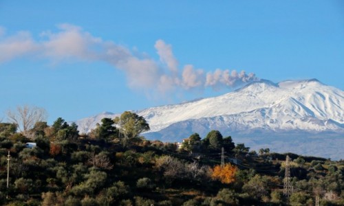 Zdjcie WOCHY / Sycylia / Giardini Naxos / Etna aktywna
